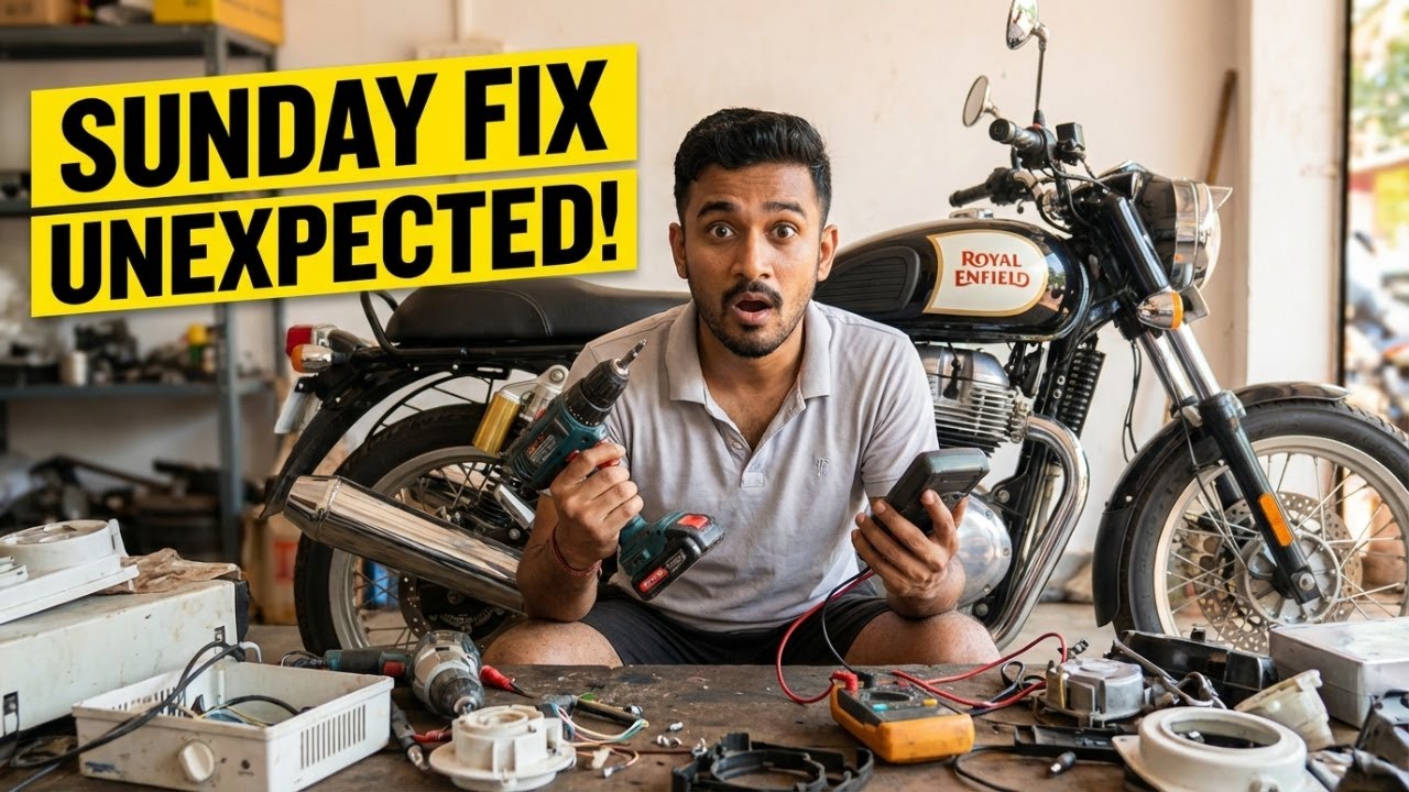 What I do on Sundays | Washing bike and repairing appliances
