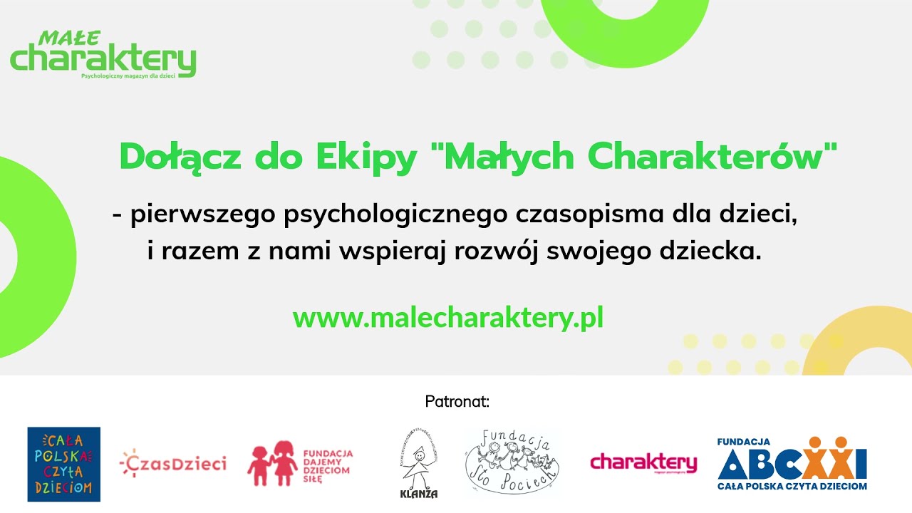 Male Charaktery - Dołącz do Ekipy 