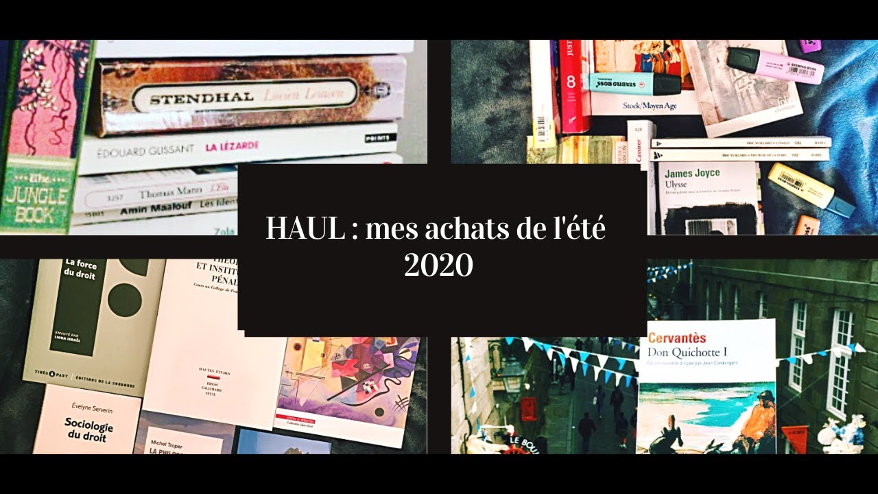 Don Quijote, Proust, Foucault et autres : Mes trouvailles de l'&eacute;t&eacute; (Book Haul #2)
