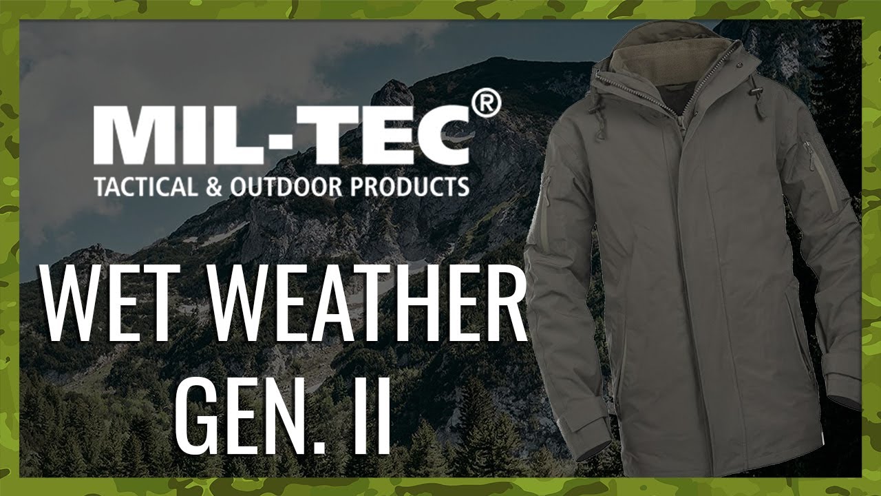 Bunda MIL-TEC WET WEATHER GEN.II s vložkou - Military Range