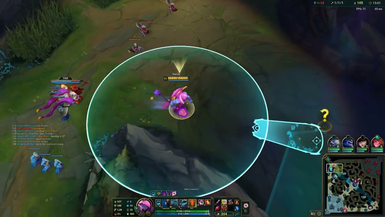 Yorick vs Jax