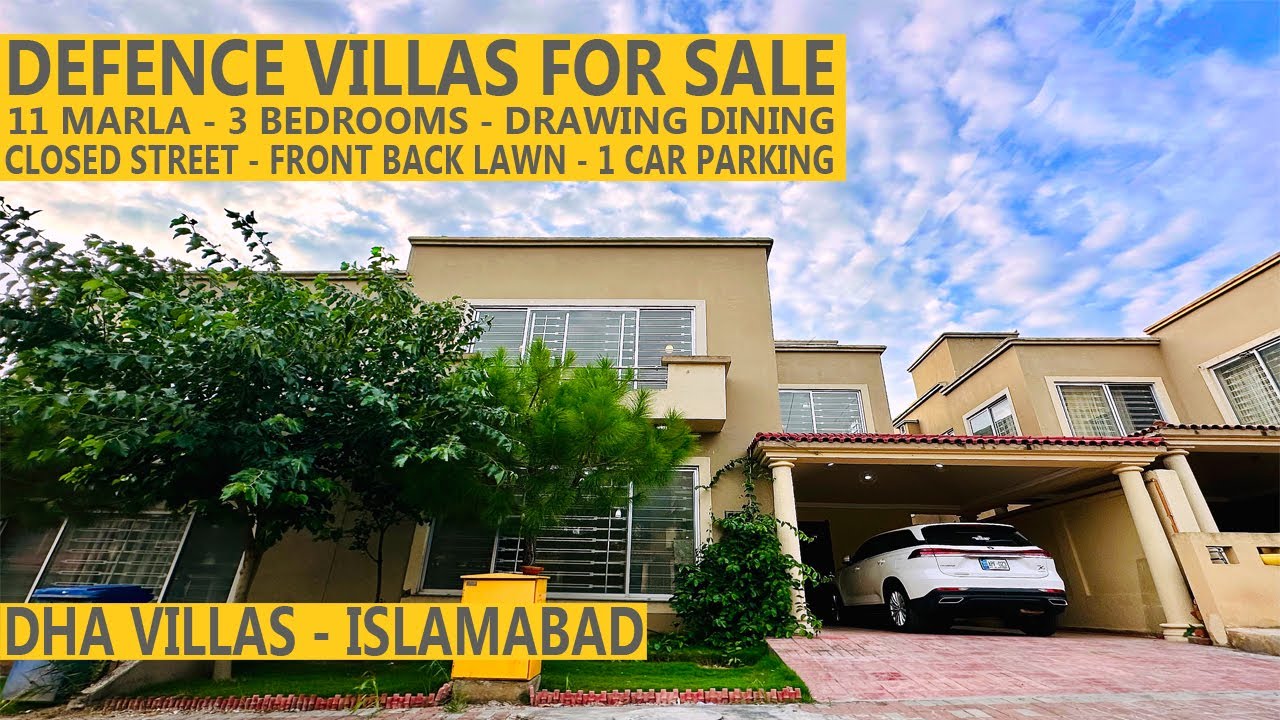 🏡 DHA Phase 1 Defence Villas Islamabad 🛏️ 3 Bdr 11 Marla for Sale [Slightly Used] 🌇DHA Islamabad