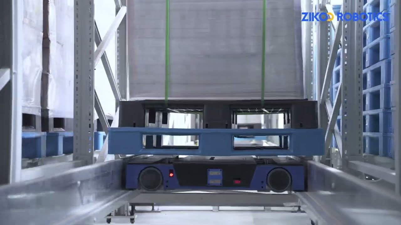 R-bot 4-Way Shuttle: The Ultimate Champion in Material Handling!