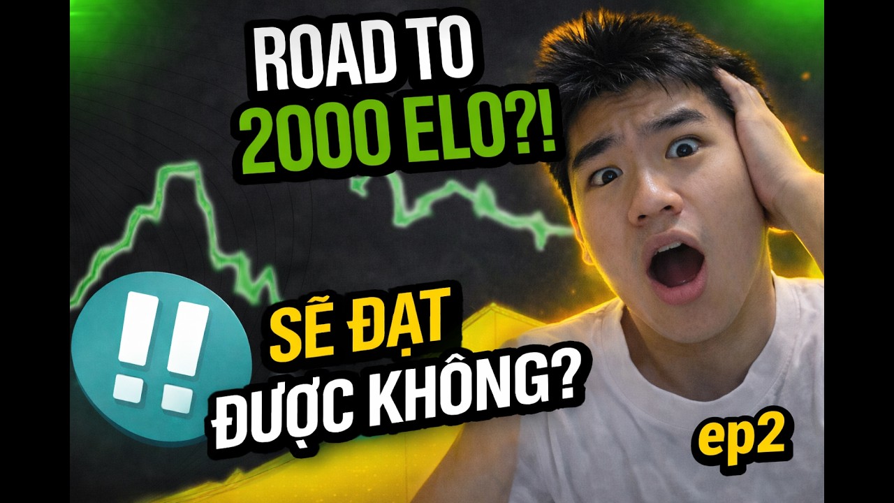 ♟️🔥Road to 2000+ eps 2. Giao lưu cùng anh bạn người Anh, trung thành với lối chơi 