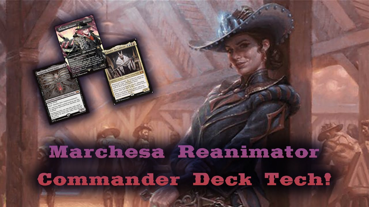 Обзор колоды Commander для Magic the Gathering: Marchesa!