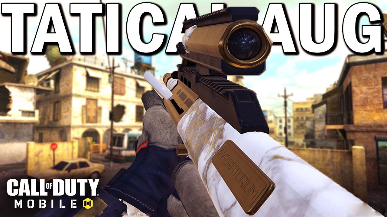 Using the AUG Tactical Rifle in Call of Duty Mobile! 👌