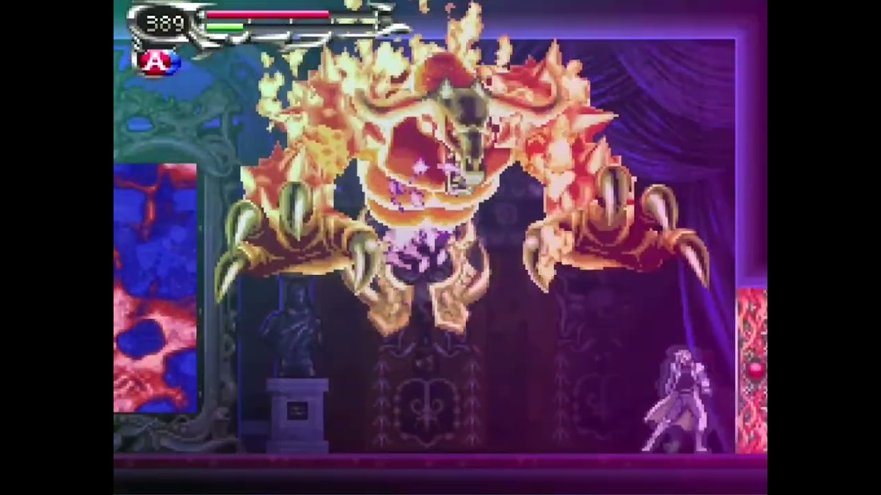 Castlevania: Dawn of Sorrow | Aguni boss fight