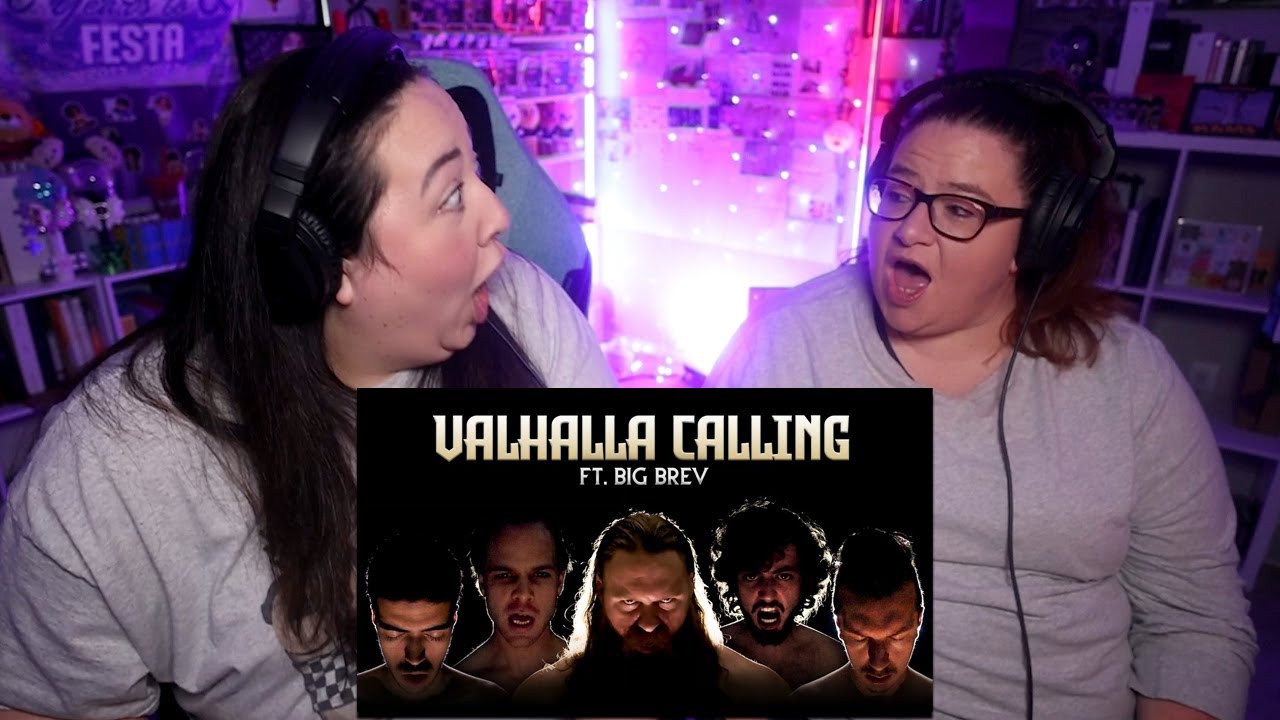 Реакция на песню The Bass Gang &laquo;Vahalla Calling&raquo; с Big Brev #bassgang #реакция