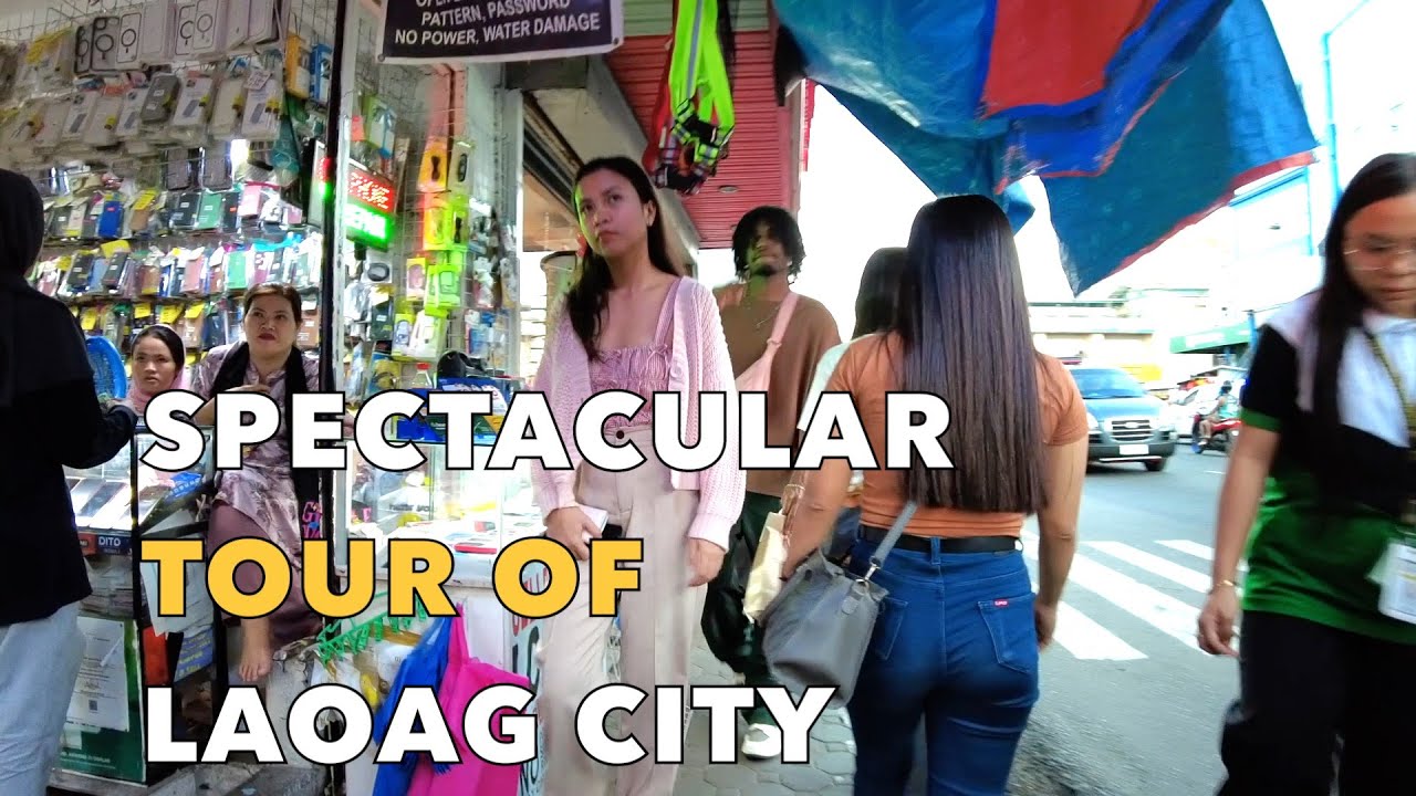 Laoag City, Ilocos Norte Street Food and Outdoor Market Tour