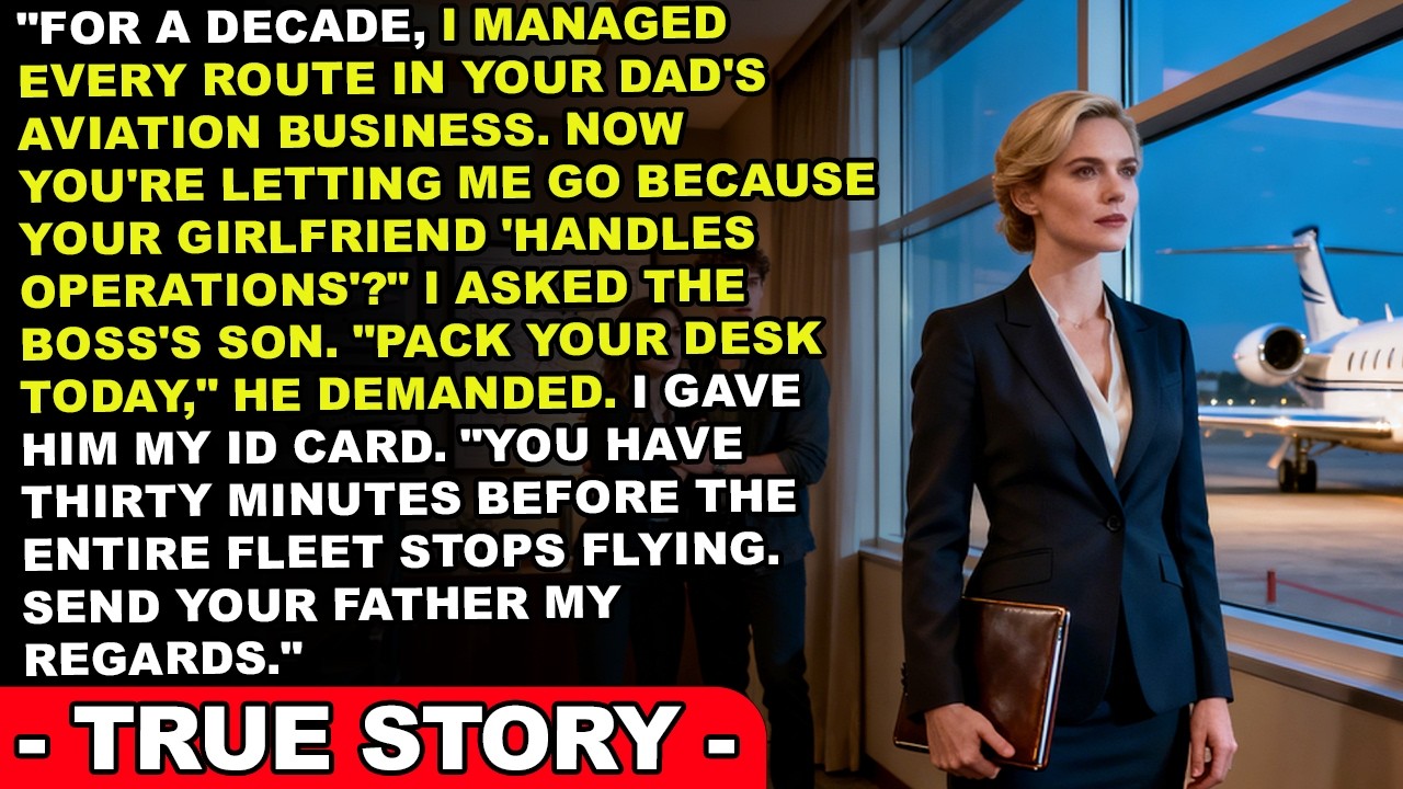 I Ran His Family’s Aviation Empire—Then He Fired Me for Her