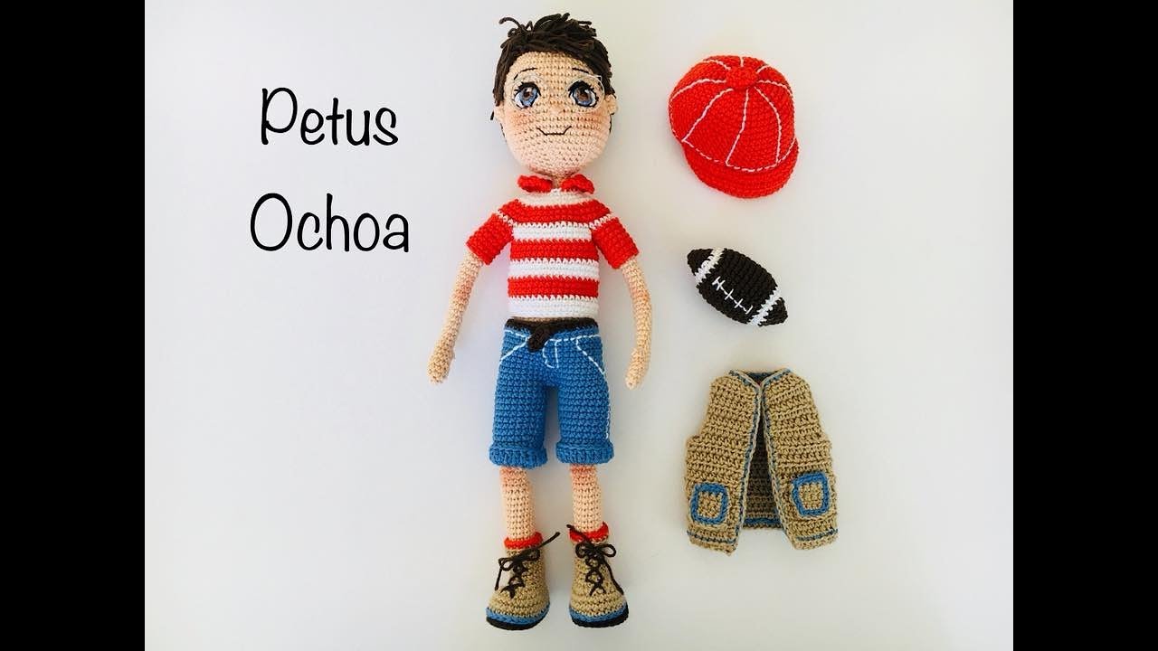 Teje piernas muñeco Rodrigo amigurumis By Petus (english subtitles)