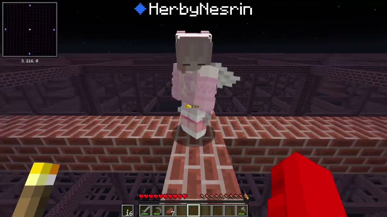 I am Exploring Minecraft Wonderland Mod With my Sister