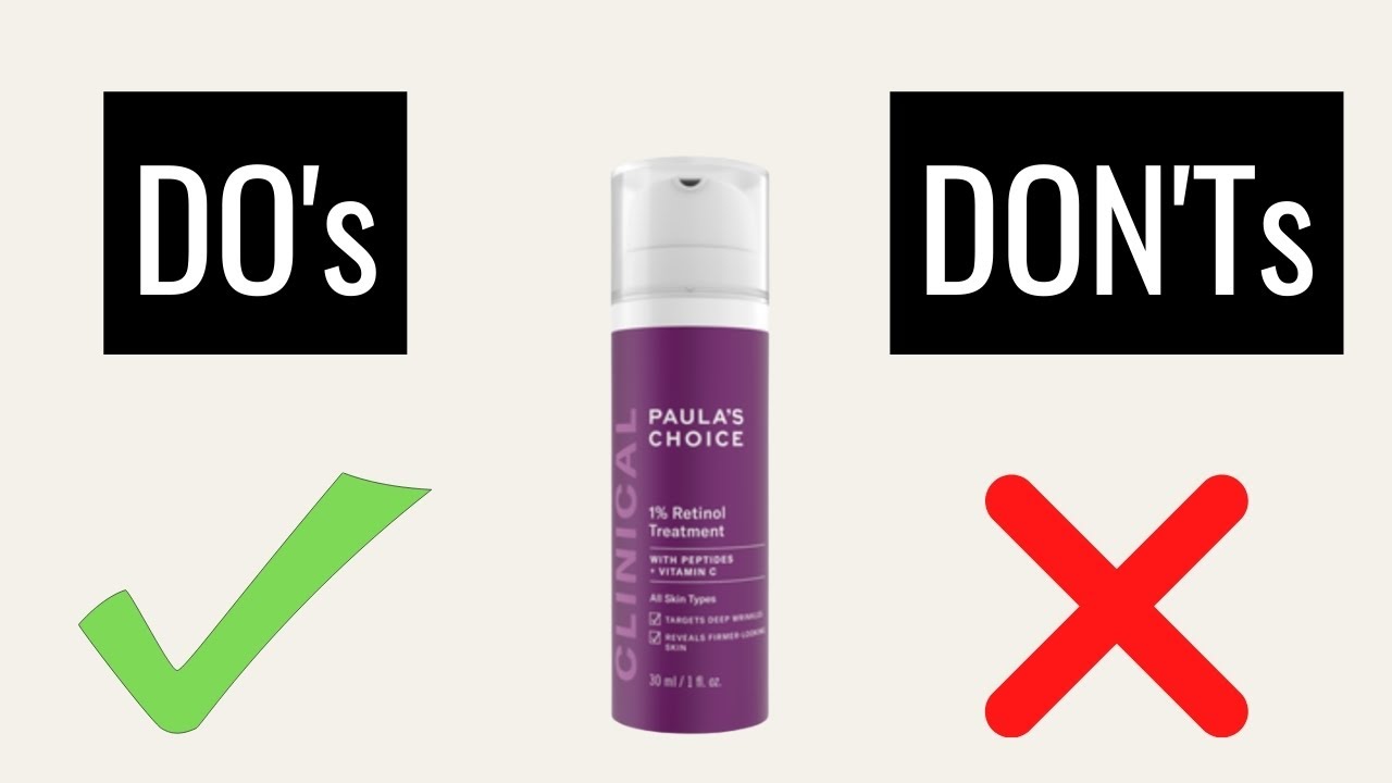 Как использовать Paula's Choice 1% Retinol