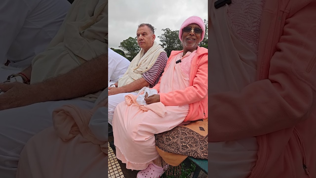 06/02/26 Ibirapuera park morning walk with Srila BV Vana Gosvami Maharaj 