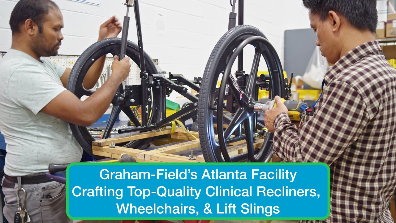 Graham-Field&rsquo;s Atlanta Facility: Crafting Top-Quality Clinical Recliners, Wheelchairs, & Lift Slings