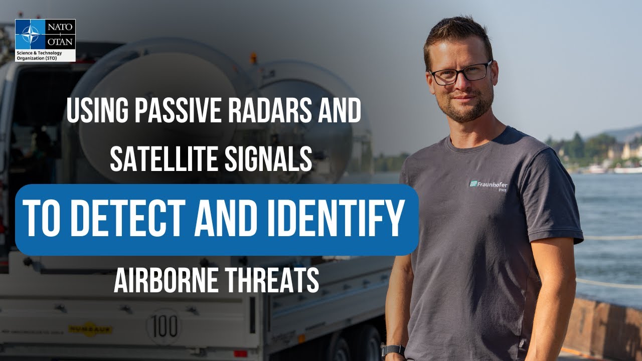 Using passive radars and satellite signals to detect and identify airborne threats
