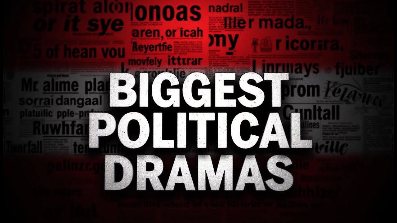 Weekly Wrap-Up: Biggest Political Drama Stories in History