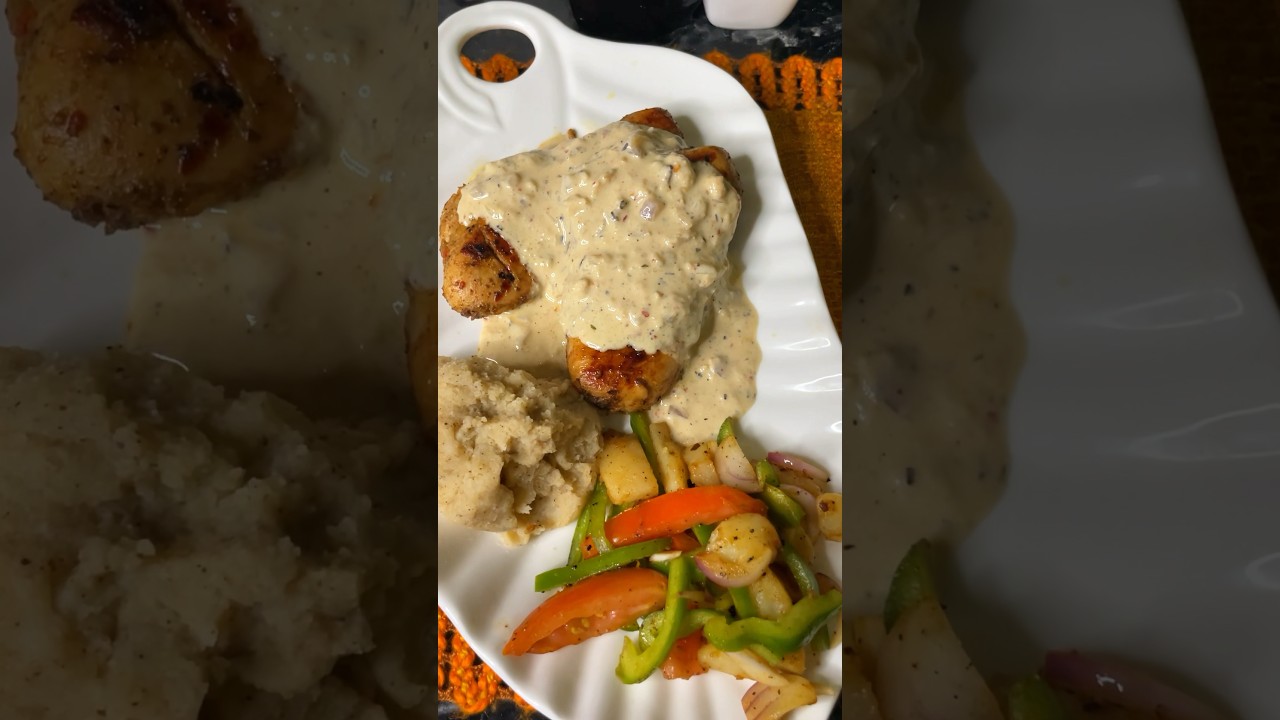 Tender and Juicy Chicken Steak#shorts #youtubeshorts #steak #chickensteak #trending