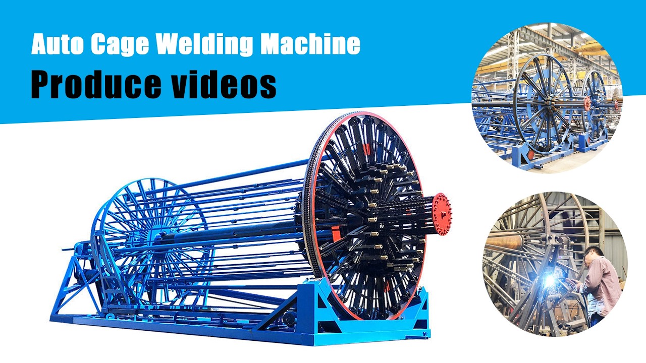 High Speed Auto Cage Welding Machine for Construction Pile Foundation