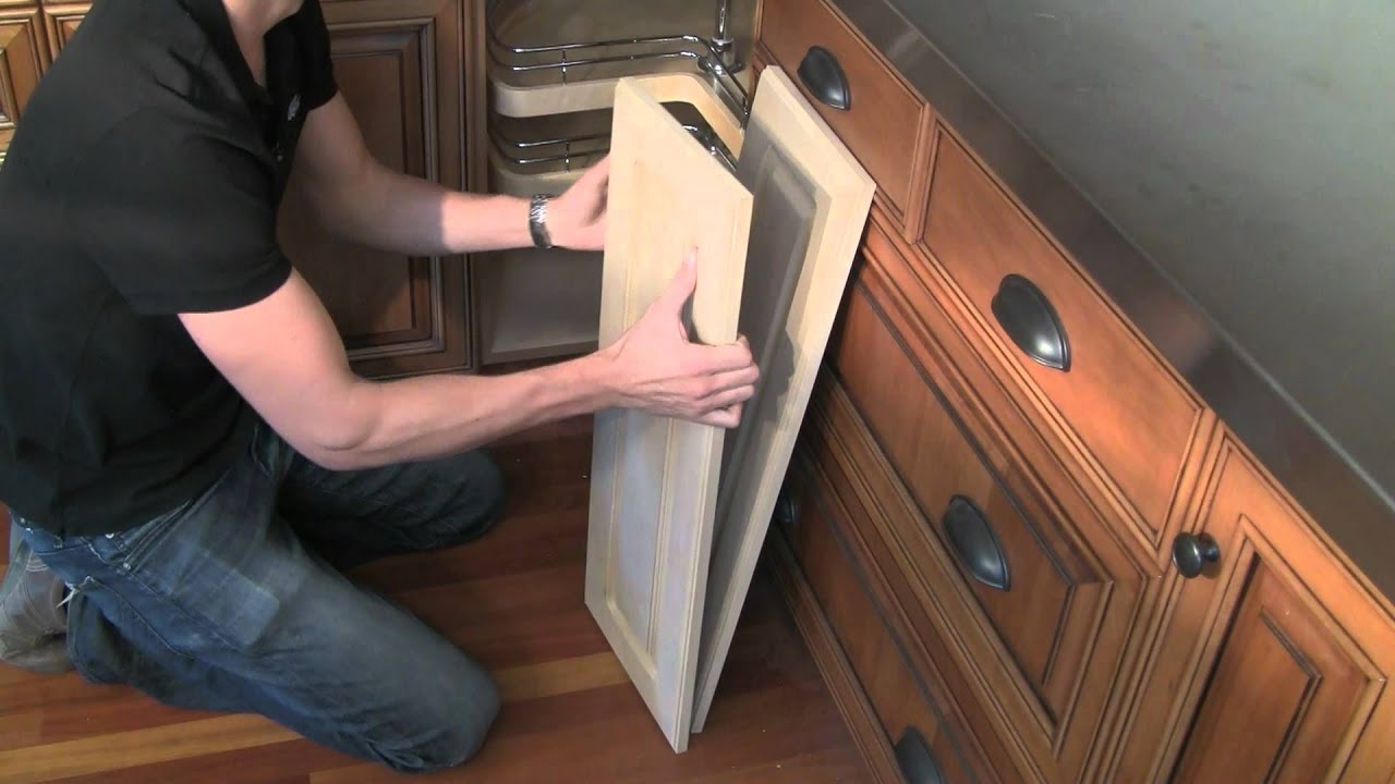 Как измерить дверцы шкафа Lazy Susan