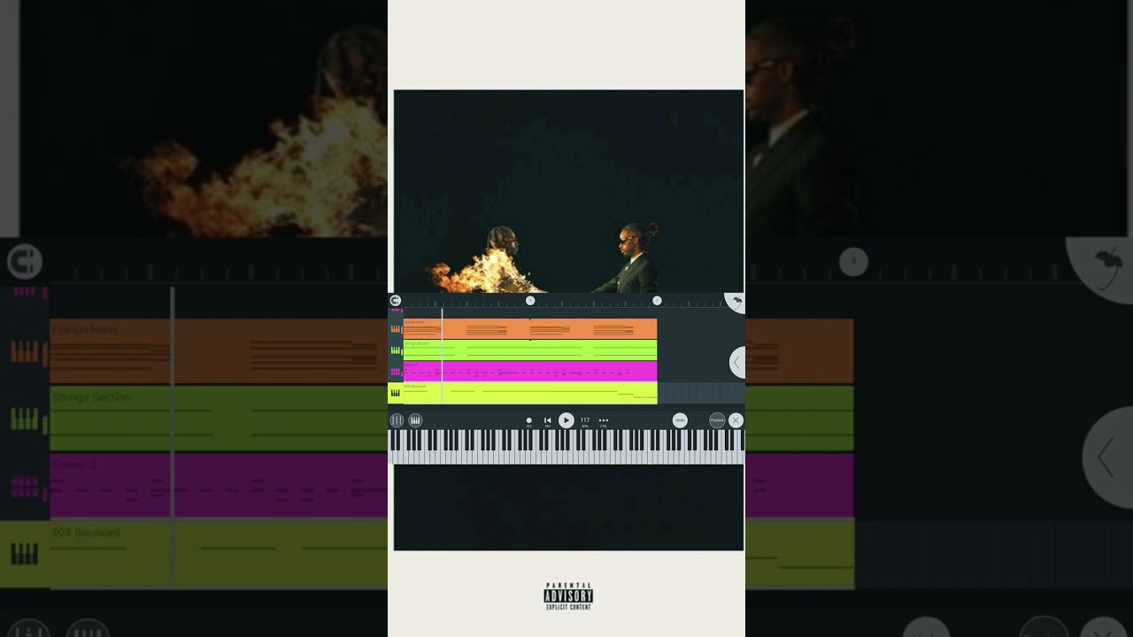 Superhero - Metro Boomin, Future, Chris Brown in FL Studio Mobile.