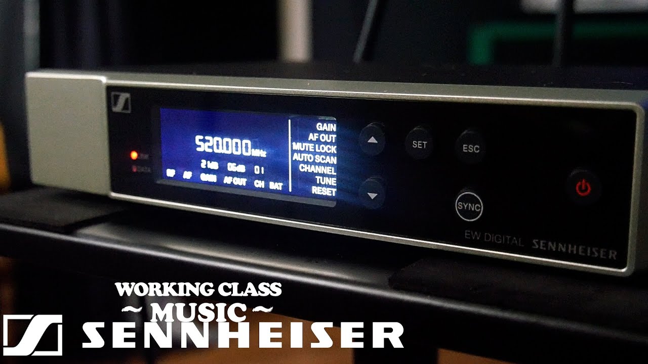 Unboxing Sennheiser's Evolution Wireless Digital Instrument System (EW-D CI1) | Working Class Music