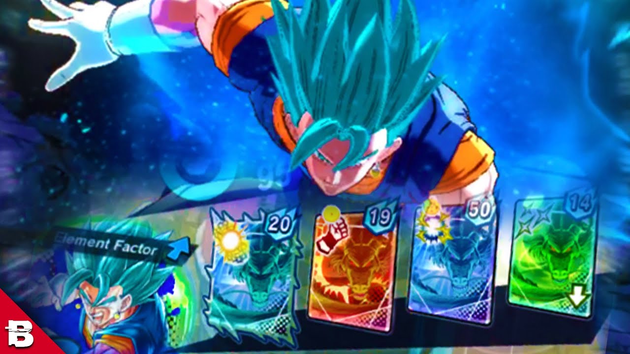 VEGITO BLUE + SHENRON!! Dragon Ball Legends