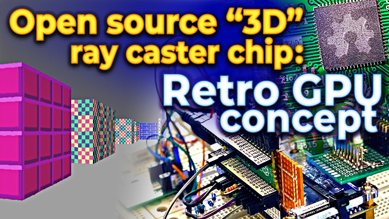 Raybox-zero chip: Open-source silicon ray caster 3D game; Tiny FPGA/Verilog 