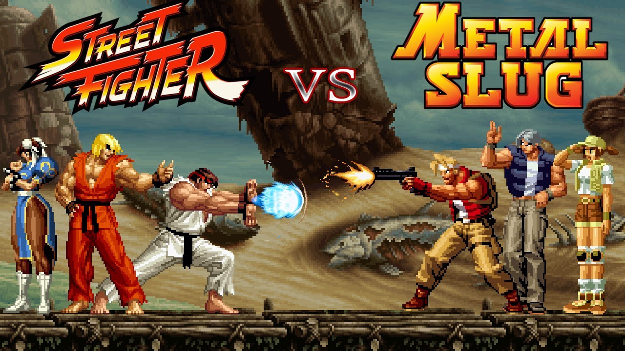 Metal Slug vs Street Fighter
