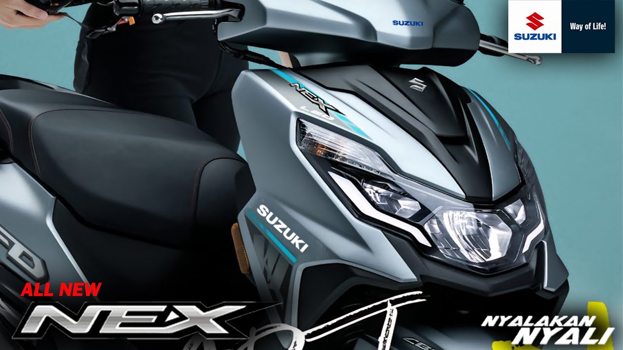 SUZUKI MOTOR MAKIN BRUTAL 🔥 LUNCURKAN ALL NEW SUZUKI NEX 125  UNTUK LAWAN HONDA BEAT DAN YAMAHA GEAR