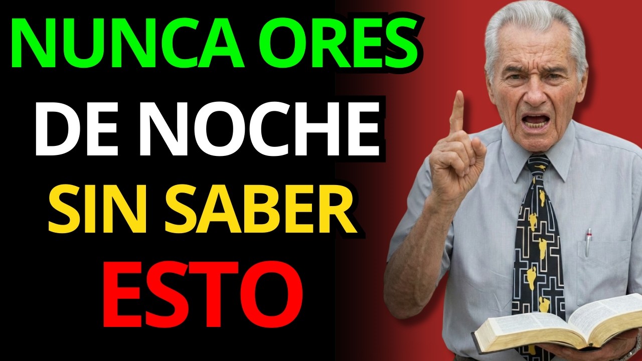 NUNCA RECES POR LA NOCHE SIN SABERLO O ABRIRÁS PUERTAS | Yiye Ávila