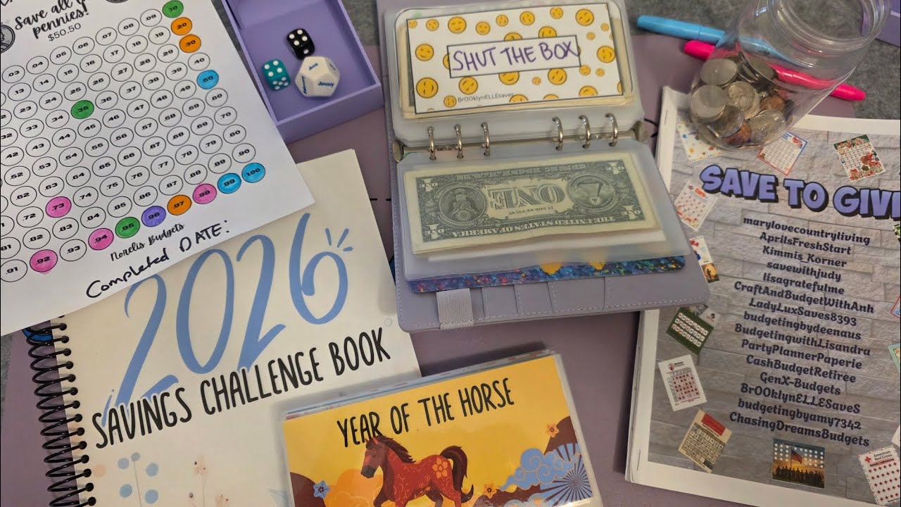 HAPPY FRIDAY | SAVE TO GIVE COLLAB | 2026 SAVINGS BOOK | & MORE | 