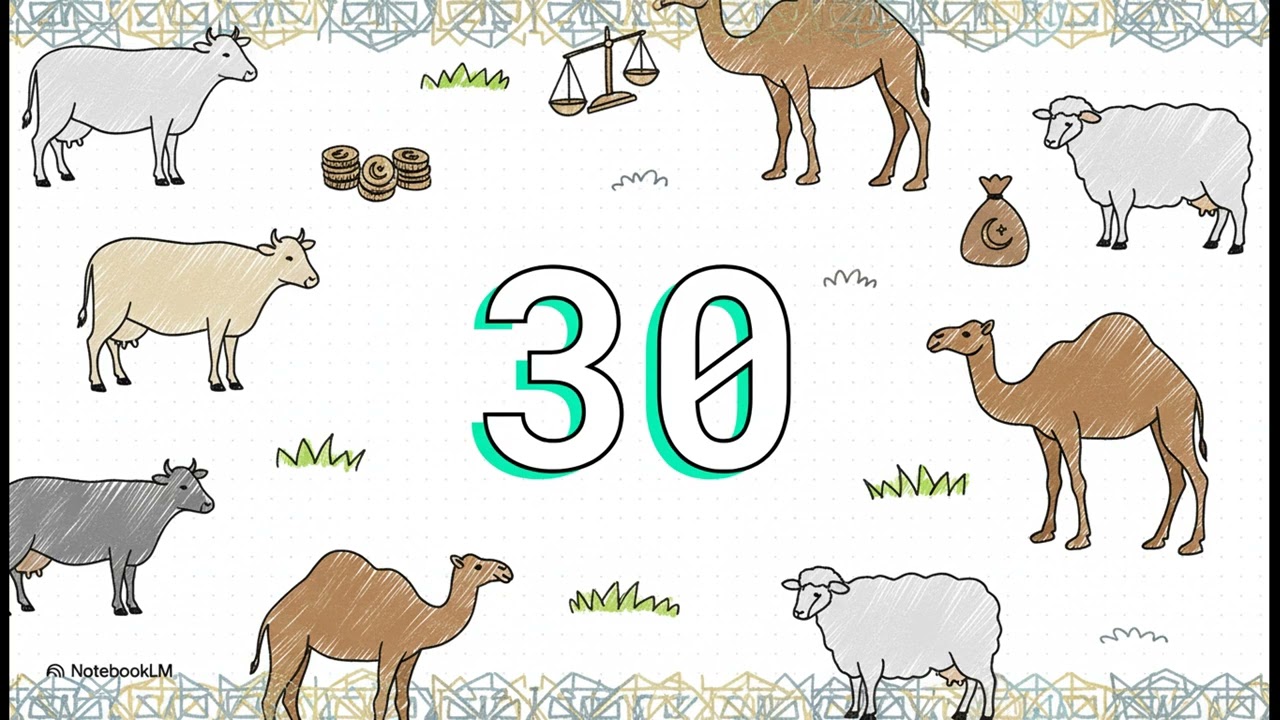 حساب زكاة الأبقار  دليل عملي
