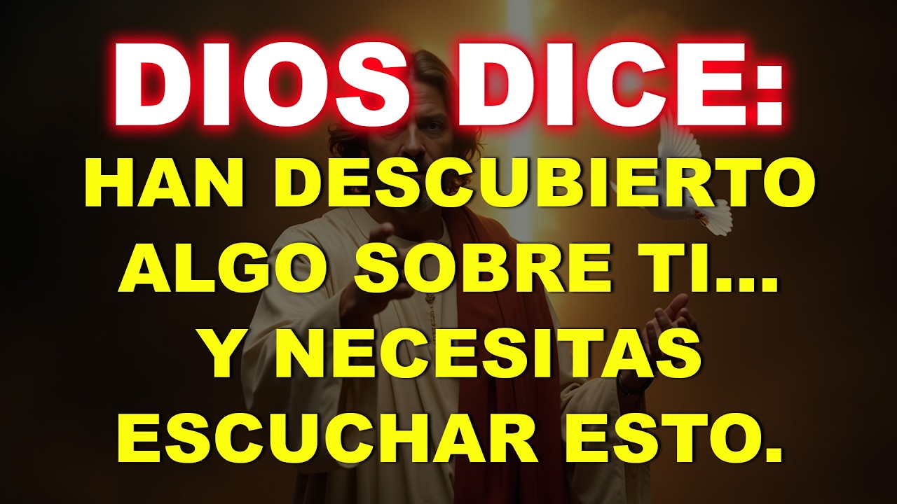 🚨Dios dice: Han descubierto algo sobre ti… y necesitas escucharlo ahora.