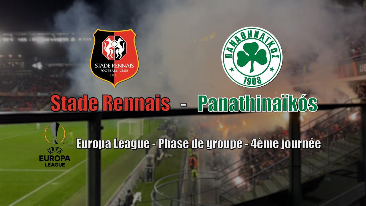 Stade Rennais - Panathinaïkos - Grosse ambiance au Roazhon Park et quel coaching de Pep Genesio !!!