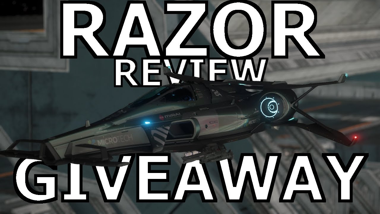 Star Citizen 10 Minutes or Less Ship Review - MIRAI RAZOR & GIVEAWAY  ( 3.22.1 )