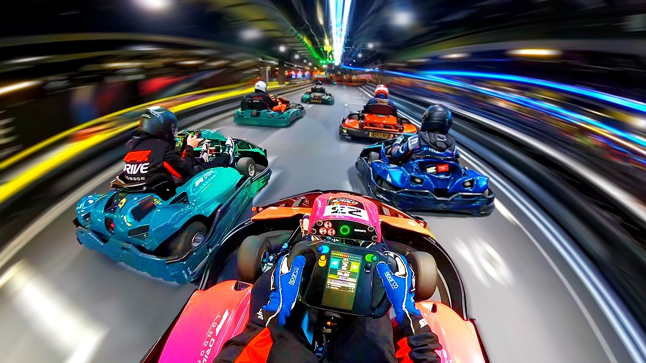 I’m entering the Kart World Championship *if I can qualify*