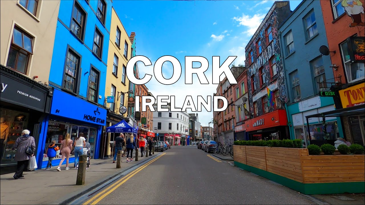 Cork, Ireland - Driving Tour 4K