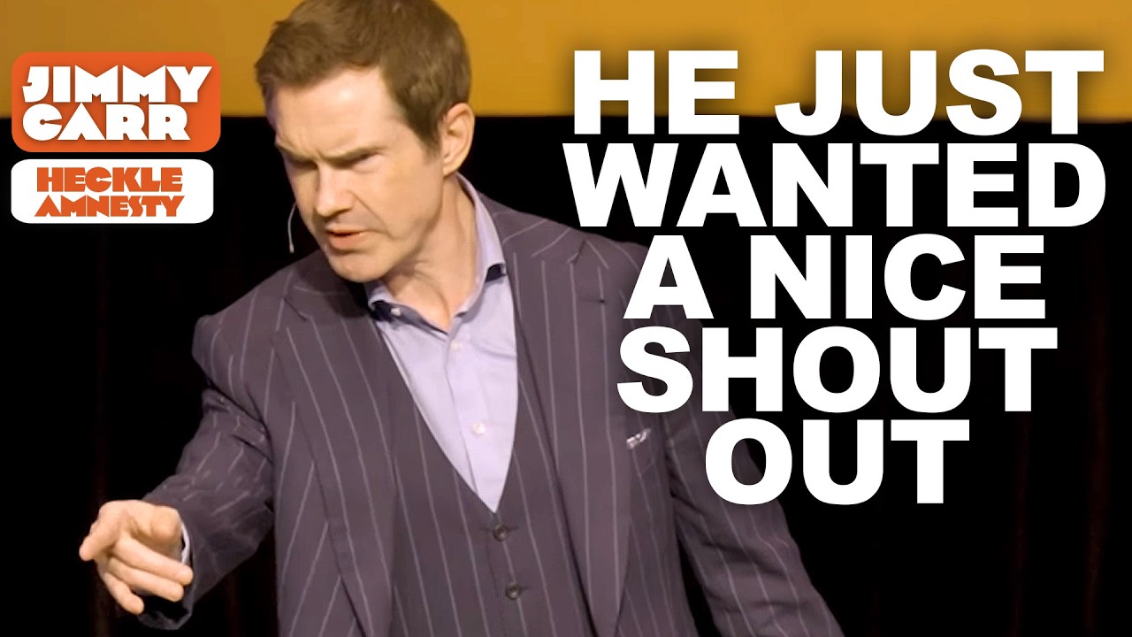 Jimmy&rsquo;s Ruthless Roast of Heckler Aaron&rsquo;s 40th Birthday | Jimmy Carr Crowd Work