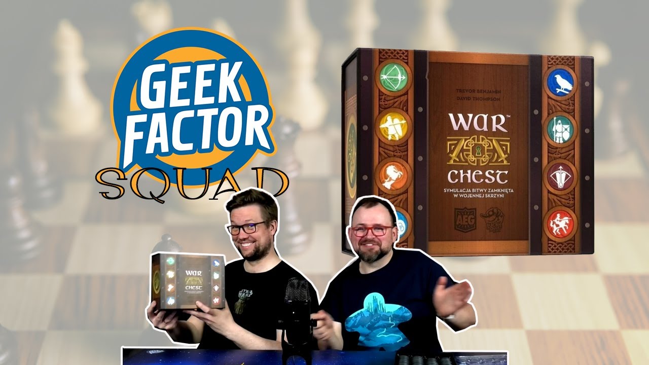 Geek Factor Squad - Recenzja i Zasady Gry WARCHEST