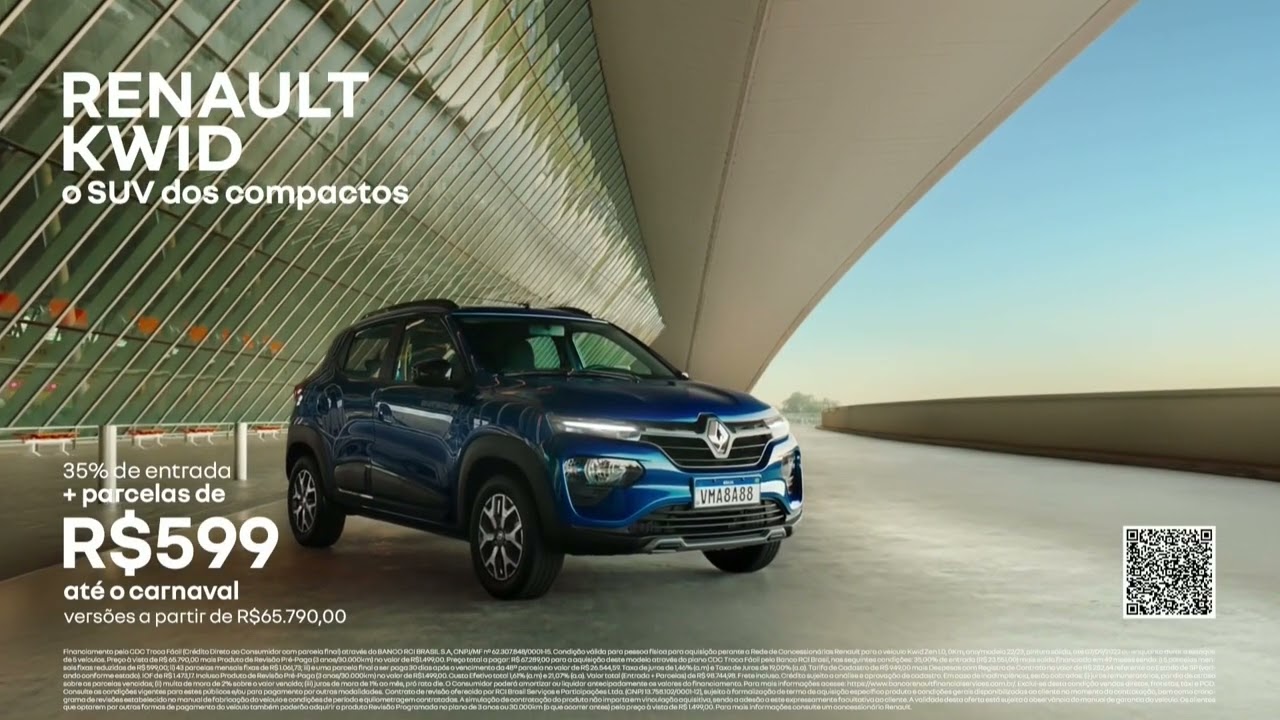 RENAULT KWID - Faça seu dia ser grande - 2022 - Comercial de TV