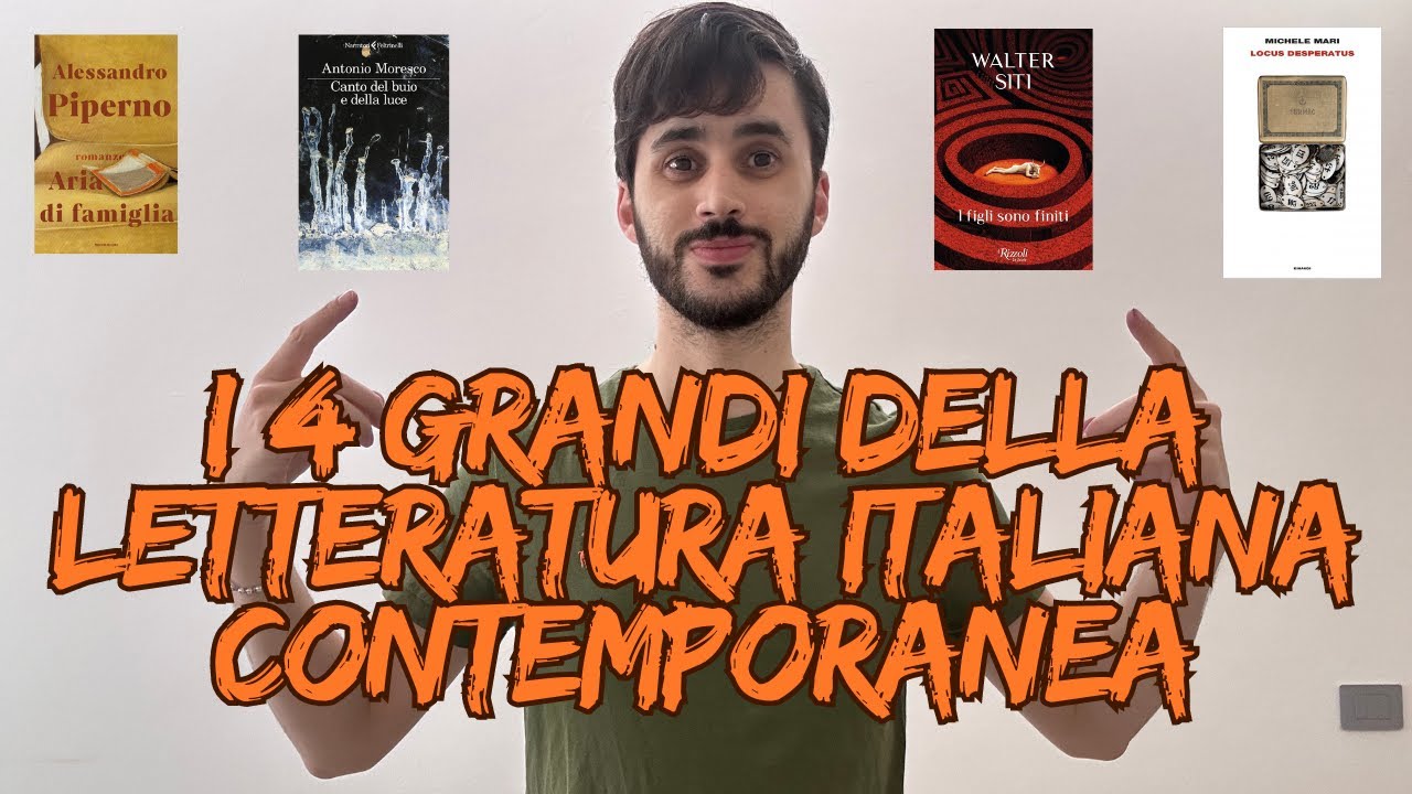 I 4 GRANDI DELLA LETTERATURA ITALIANA CONTEMPORANEA