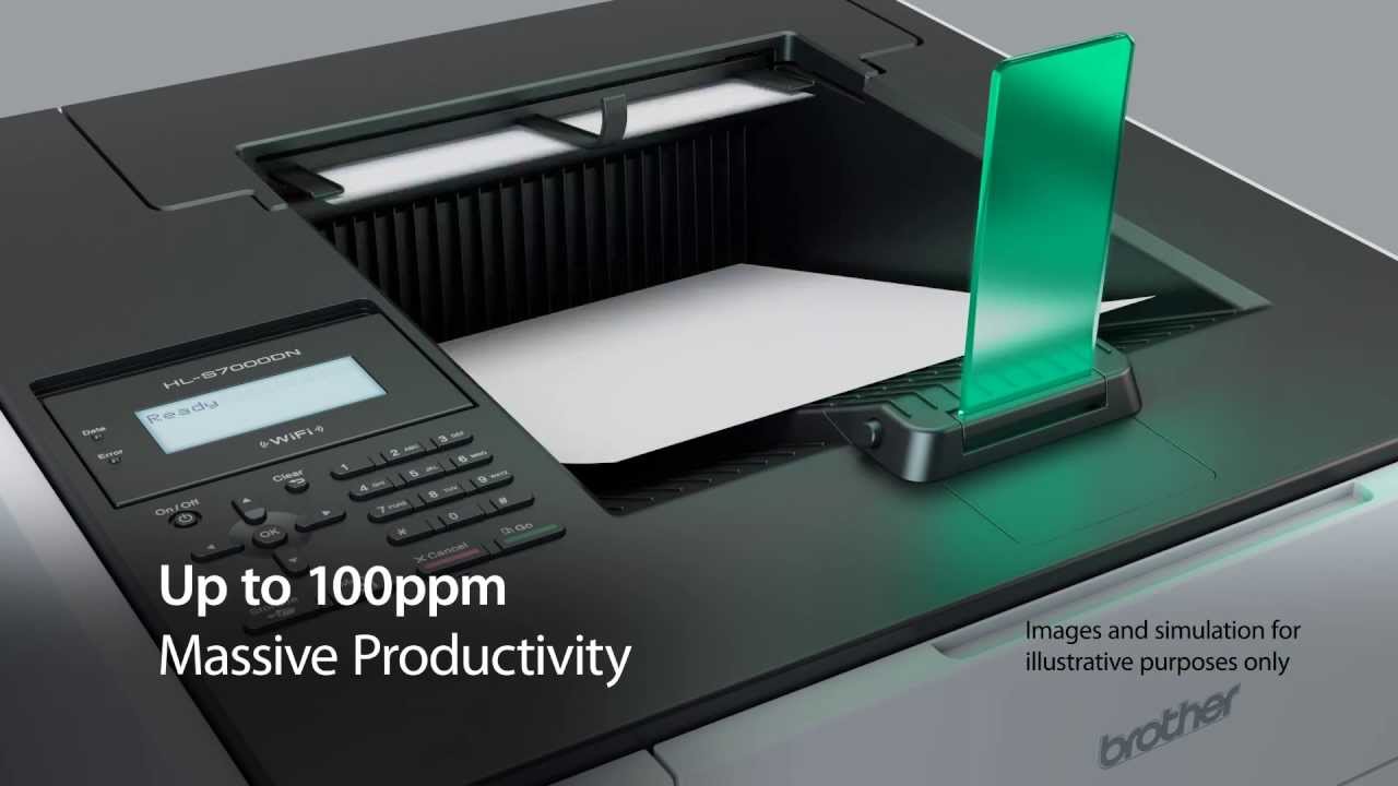Brother HL-S7000DN - Ultra High Speed Workgroup Printer - 100ppm