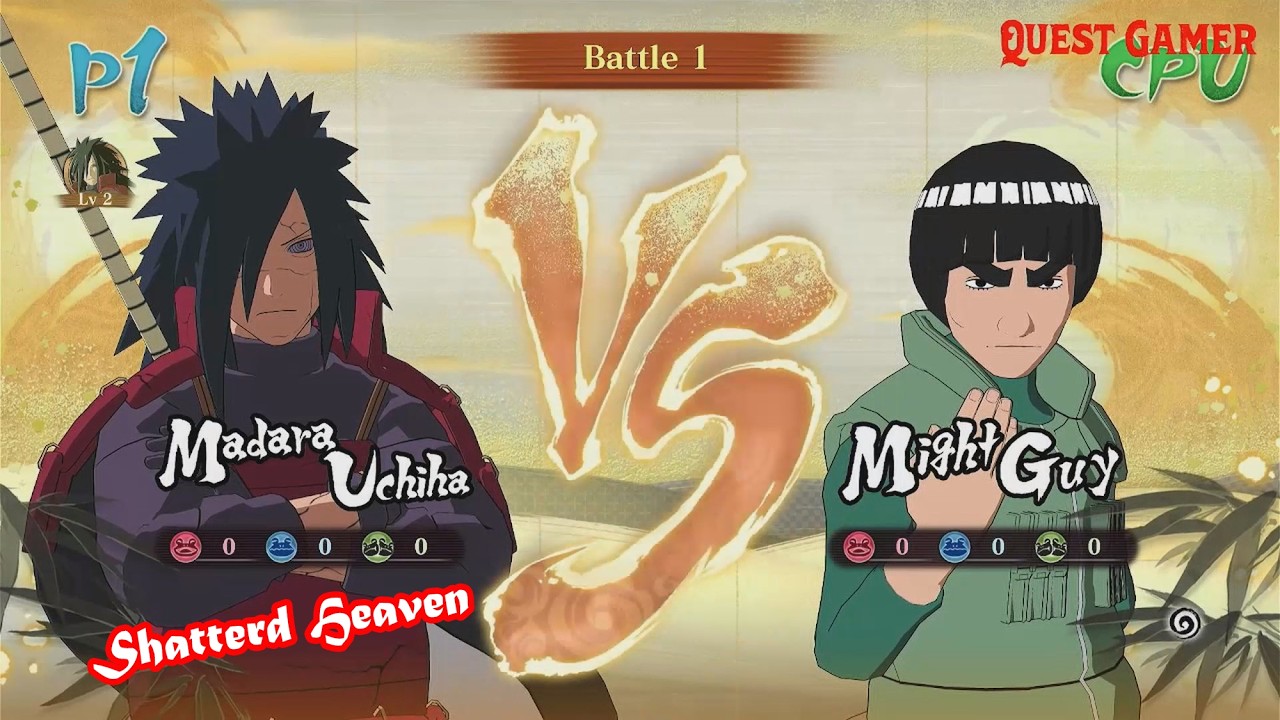 Madara Uchiha (VS) Might Guy
