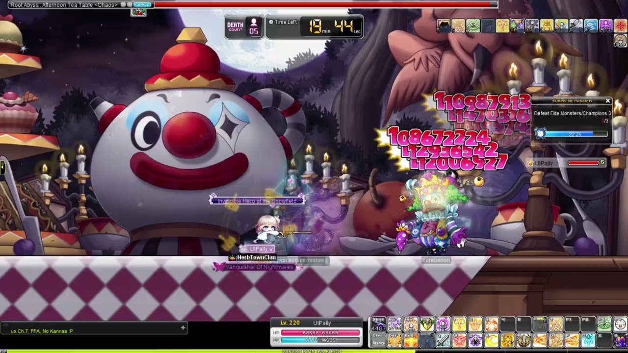 Maplestory GMS Reboot 11k Paladin Bossing Mule