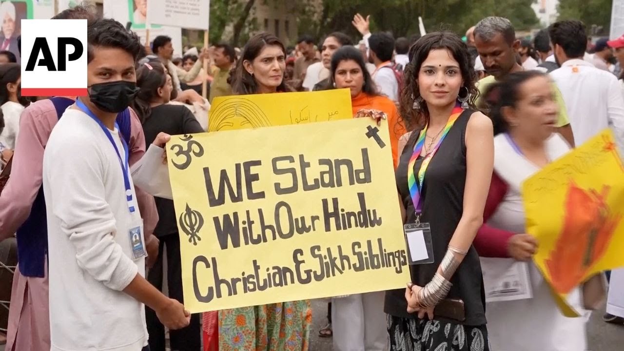 Pakistani activists rally for minority rights ahead of National Minorities Day