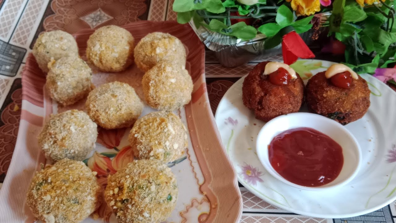 Easy Chicken Balls Recipe | Crispy Outside Soft Inside