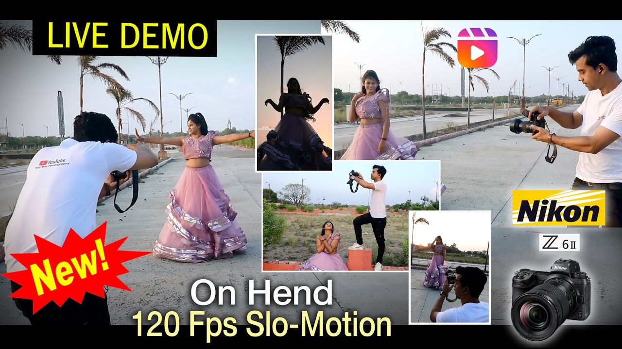Nikon Z6 ii 120fps Slow Motion Video Live Demo