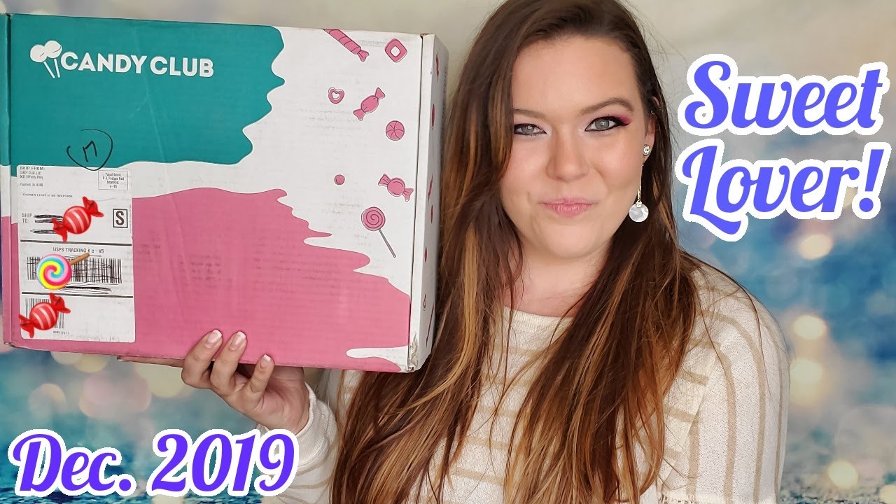Candy Club Unboxing December 2019 Party Size!