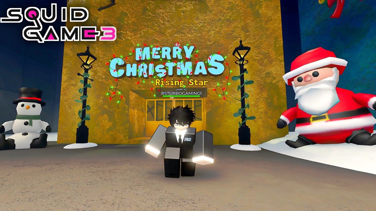 Squid Game 3 - 🎅New Christmas Update (Full Walkthrough) - Roblox
